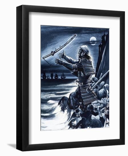 Samurai Warrior-Dan Escott-Framed Giclee Print