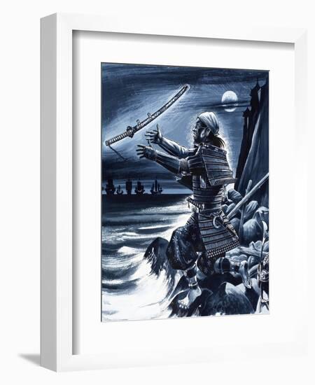 Samurai Warrior-Dan Escott-Framed Giclee Print