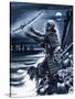 Samurai Warrior-Dan Escott-Stretched Canvas