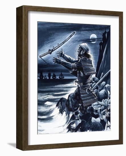 Samurai Warrior-Dan Escott-Framed Giclee Print