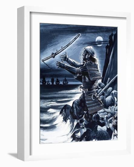 Samurai Warrior-Dan Escott-Framed Giclee Print