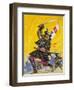 Samurai Warriors-null-Framed Giclee Print