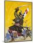 Samurai Warriors-null-Mounted Giclee Print