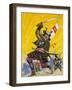 Samurai Warriors-null-Framed Giclee Print