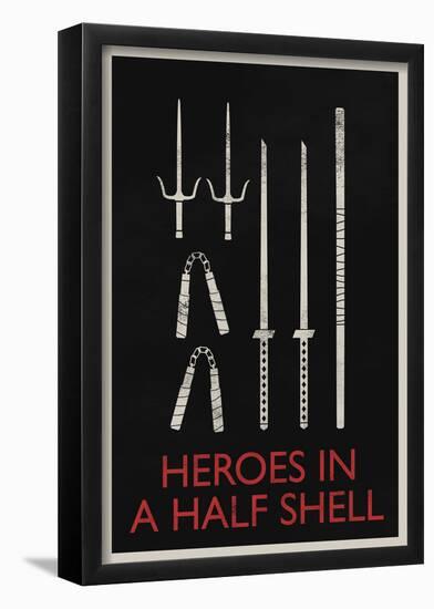 Samurai Weapons-null-Framed Poster