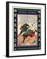 Samurai Yasuda Kunitsugu-Kuniyoshi Utagawa-Framed Giclee Print