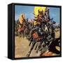Samurai-null-Framed Stretched Canvas