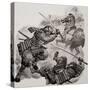 Samurai-Pat Nicolle-Stretched Canvas