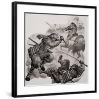 Samurai-Pat Nicolle-Framed Giclee Print