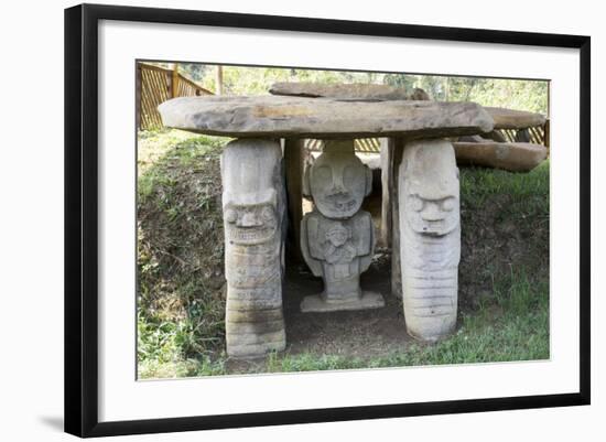 San Agustin Archaeological Park, UNESCO World Heritage Site, Colombia, South America-Peter Groenendijk-Framed Photographic Print