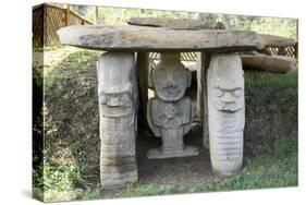 San Agustin Archaeological Park, UNESCO World Heritage Site, Colombia, South America-Peter Groenendijk-Stretched Canvas