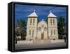 San Albino Church, Las Cruces, New Mexico, USA-null-Framed Stretched Canvas