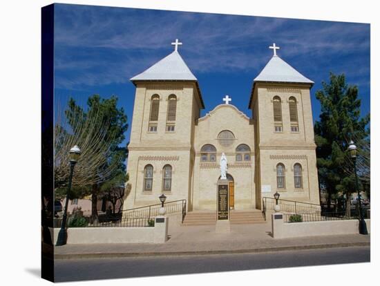 San Albino Church, Las Cruces, New Mexico, USA-null-Stretched Canvas