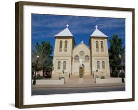 San Albino Church, Las Cruces, New Mexico, USA-null-Framed Photographic Print