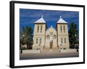 San Albino Church, Las Cruces, New Mexico, USA-null-Framed Photographic Print