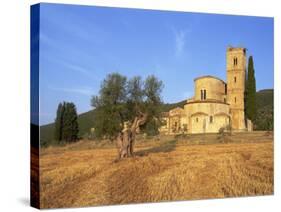 San Antimo Abbey, Siena Province, Tuscany, Italy, Europe-Morandi Bruno-Stretched Canvas