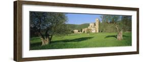 San Antimo Abbey, Siena Province, Tuscany, Italy-Bruno Morandi-Framed Photographic Print