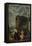 'San Antonio Abad Visita A San Pablo', (San Antonio Abad visits Saint Paul), 1634, (c1934)-Diego Velasquez-Framed Stretched Canvas