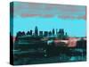 San Antonio Abstract Skyline II-Emma Moore-Stretched Canvas