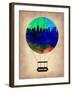 San Antonio Air Balloon-NaxArt-Framed Art Print