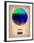 San Antonio Air Balloon-NaxArt-Framed Art Print