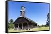 San Antonio Church, Colo, Island of Chiloe, Chile-Peter Groenendijk-Framed Stretched Canvas