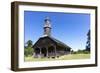 San Antonio Church, Colo, Island of Chiloe, Chile-Peter Groenendijk-Framed Photographic Print