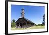 San Antonio Church, Colo, Island of Chiloe, Chile-Peter Groenendijk-Framed Photographic Print