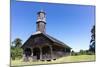 San Antonio Church, Colo, Island of Chiloe, Chile-Peter Groenendijk-Mounted Photographic Print