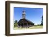 San Antonio Church, Colo, Island of Chiloe, Chile-Peter Groenendijk-Framed Photographic Print