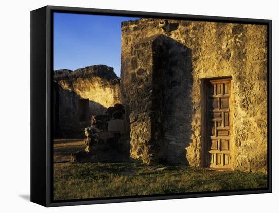 San Antonio Missions National Historic Park, San Antonio, Texas, USA-Rolf Nussbaumer-Framed Stretched Canvas