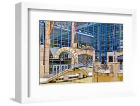 San Antonio River Walk, San Antonio, Texas, United States of America, North America-Kav Dadfar-Framed Photographic Print