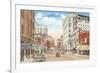 San Antonio Street, El Paso, Texas-null-Framed Premium Giclee Print