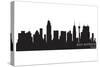 San Antonio, Texas Skyline. Detailed Vector Silhouette-Yurkaimmortal-Stretched Canvas