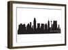 San Antonio, Texas Skyline. Detailed Vector Silhouette-Yurkaimmortal-Framed Art Print