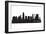 San Antonio, Texas Skyline. Detailed Vector Silhouette-Yurkaimmortal-Framed Art Print