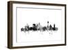 San Antonio Texas Skyline-Michael Tompsett-Framed Art Print