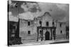 San Antonio, Texas - The Alamo-Lantern Press-Stretched Canvas