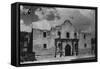 San Antonio, Texas - The Alamo-Lantern Press-Framed Stretched Canvas