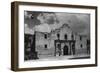 San Antonio, Texas - The Alamo-Lantern Press-Framed Art Print