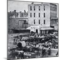 San Antonio, Texas, USA, 1876-null-Mounted Giclee Print