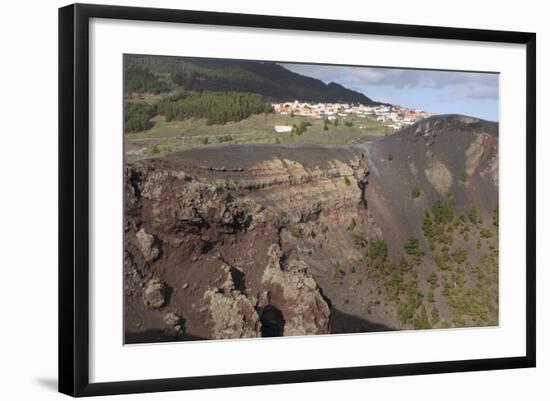 San Antonio Volcano, Fuencaliente, La Palma, Canary Islands, Spain, 2009-Peter Thompson-Framed Photographic Print