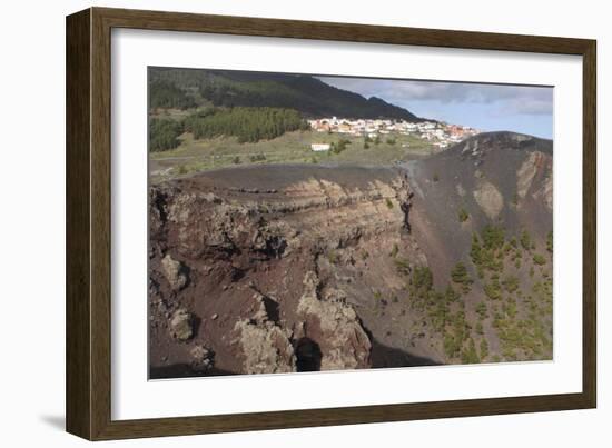 San Antonio Volcano, Fuencaliente, La Palma, Canary Islands, Spain, 2009-Peter Thompson-Framed Photographic Print