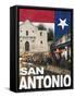 San Antonio-Todd Williams-Framed Stretched Canvas