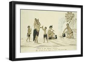 San around the Cooking Pot, 1777-86-Robert Jacob Gordon-Framed Art Print