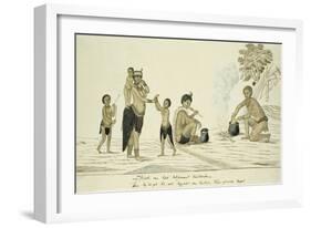 San around the Cooking Pot, 1777-86-Robert Jacob Gordon-Framed Art Print