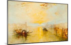 San Benedetto, View of Fusina, Italy, 1843-J M W Turner-Mounted Giclee Print