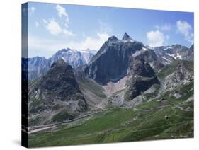 San Bernadino Pass, Swiss Alps, Switzerland-Hans Peter Merten-Stretched Canvas