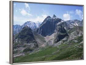 San Bernadino Pass, Swiss Alps, Switzerland-Hans Peter Merten-Framed Photographic Print