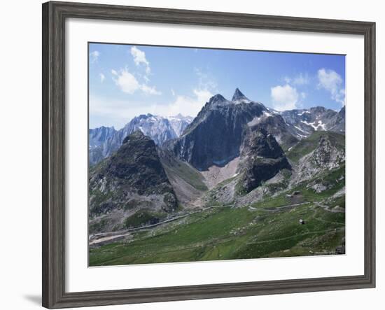 San Bernadino Pass, Swiss Alps, Switzerland-Hans Peter Merten-Framed Photographic Print